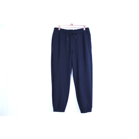 Athleta Metropolis Black Joggers Pull On Elastic Tie Waist SZ 4P - Picture 1 of 11